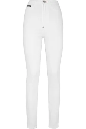 Philipp Plein Super Hoge Taille Jegging Iconic Plein