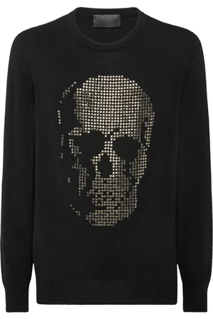 Philipp Plein Pullover Ronde Hals Skull