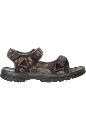 Mountain Warehouse Heren Crete Camo Sandalen (Groen/zwart)