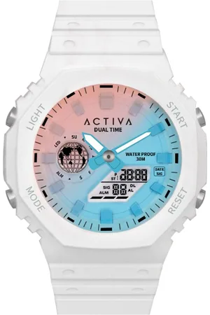 Invicta Activa X DIGITAL ESSENTIALS ACW423-012 Heren Horloge - Quartz Uurwerk - Plastic met blauwe Wijzerplaat - 45mm