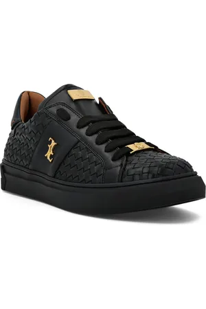 BILLIONAIRE Nappa Lo-Top Sneakers