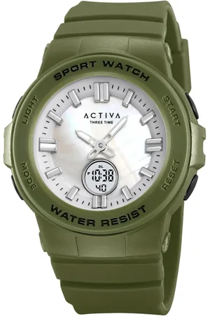 Invicta Activa X Digital ACW2125-003 Heren Horloge - Quartz Uurwerk - Plastic met zilveren Wijzerplaat - 43mm