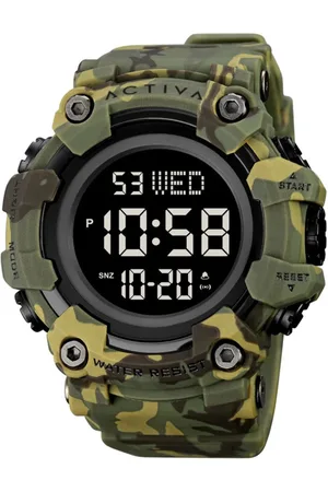 Invicta Activa X Digital ACW1968-001 Heren Horloge - Quartz Uurwerk - Plastic met zwarte Wijzerplaat - 56mm