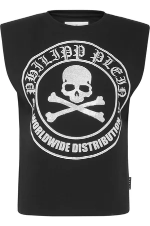 Philipp Plein T-Shirt Ronde Hals Skull