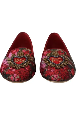 Dolce & Gabbana Floral Brocade Ballerina
