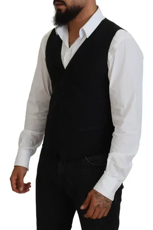 Dolce & Gabbana Wollen Vest Voor Heren