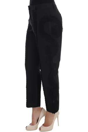 Dolce & Gabbana Katoenen Stretch Torero Capris Broek