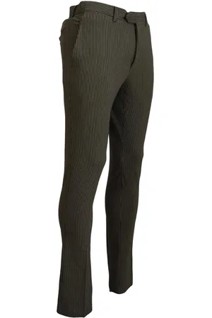 Bencivenga Slim Fit Stretch Krijtstreep Broek