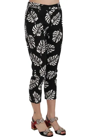 Dolce & Gabbana Skinny Broek Met Print
