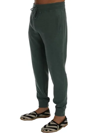 Dolce & Gabbana Groene Katoenen Joggingbroek Voor Heren