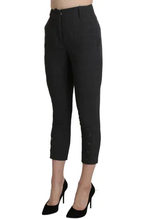 ERMANNO SCERVINO Grijze Cropped Broek Voor Dames