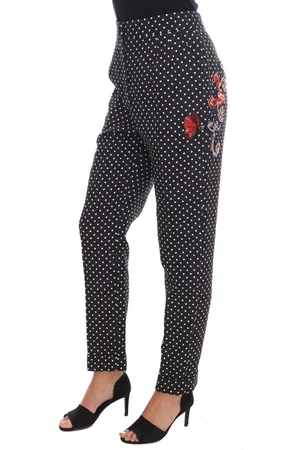 Dolce & Gabbana Kristallen Broek Met Stippen