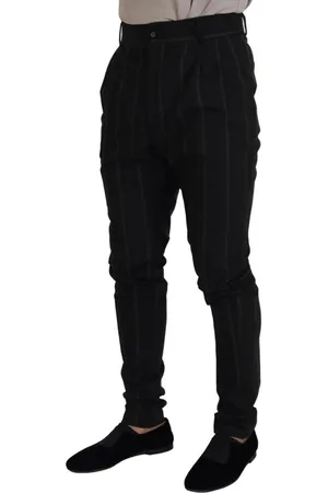 Dolce & Gabbana Gestreepte Slim Fit Broek