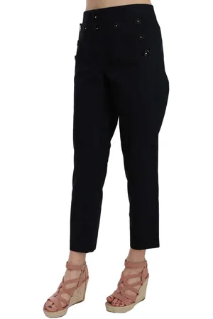 Dolce & Gabbana Verfraaide Broek Met Knopen Aan De Voorkant