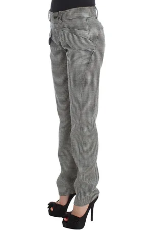 ERMANNO SCERVINO Pied-de-poule Broek Voor Dames