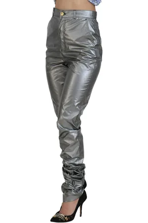 Dolce & Gabbana Zilveren Stretch Broek