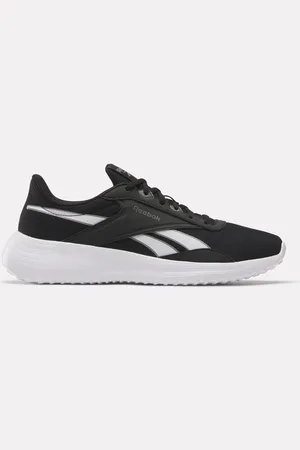 Reebok Heren Lite 4 Sportschoenen in zwart-wit