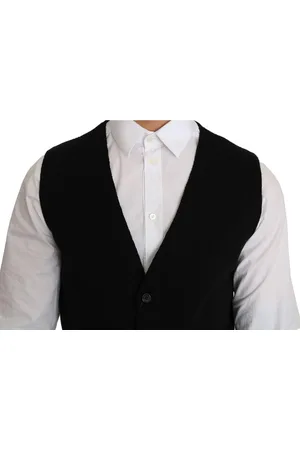 Dolce & Gabbana Katoenen Jurk Met Geweven Gilet