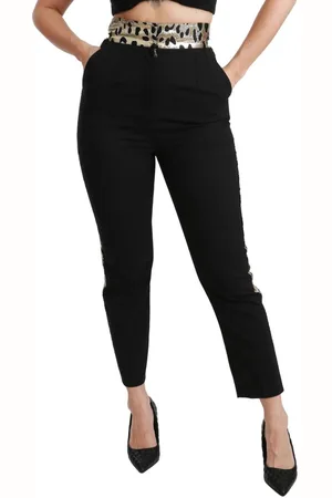 Dolce & Gabbana Dames Broek Met Luipaardprint