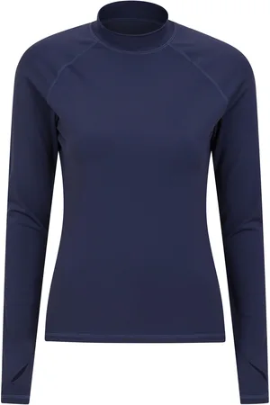 Mountain Warehouse Dames/Dames Rash Guard met lange mouwen (Marine)