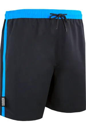 Guggen Mountain Zwemshort voor heren met patroonstrepen blauw