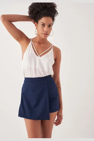 HERITA Jupe-culotte taille haute