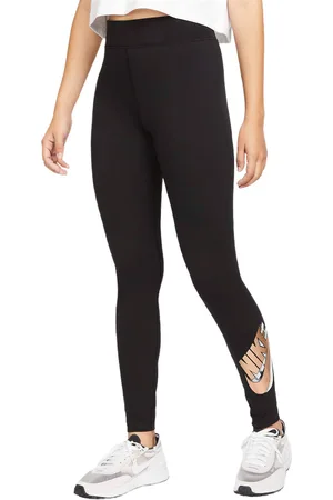 Nike Dames/Dames Essentiële Gedrukte Hoge Taille Sportlegging