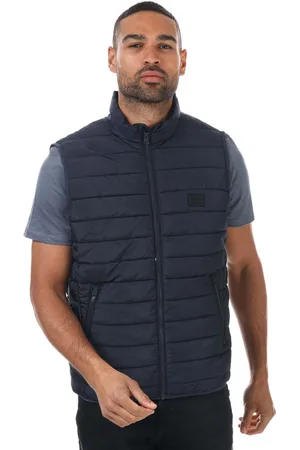 JACK & JONES Jack And Jones Heren Wing Gilet (Marine)