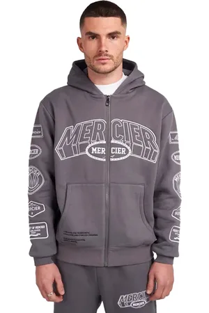 Mercier Heren Compton Full Zip Hoodie