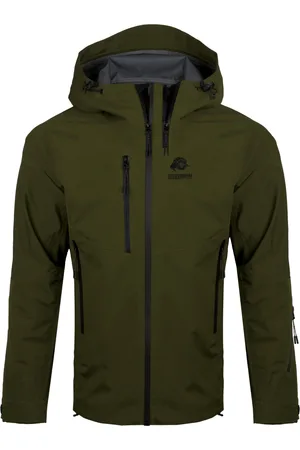 Guggen Mountain Dames Wandeljack 3-Laags Hardshell Olijfgroen