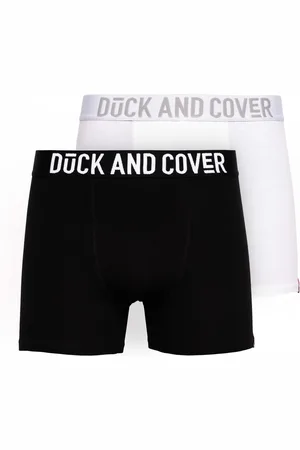 Duck and Cover Heren Salton Boxer Shorts (Set van 2) ( /Wit)