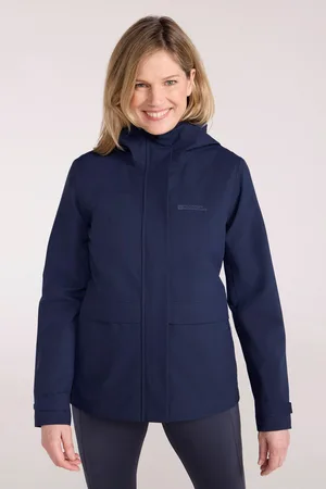 Mountain Warehouse Dames/Dames April Waterdichte Jas (Marine)