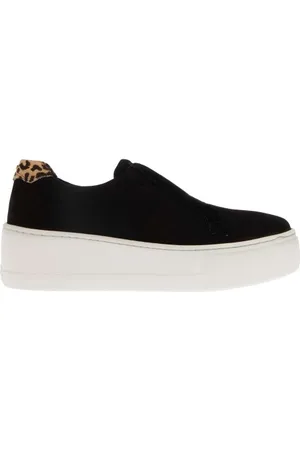 Dune Dames/Dames Ethoss Leren Platform Trainers