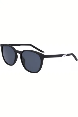 Nike Journey Matte Zonnebril (Zwart/Wit/Donkergrijs)