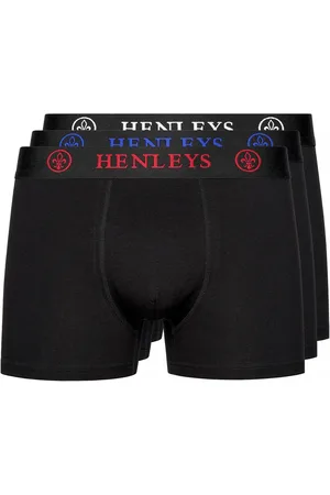 Henleys Heren Trilock Boxershorts (Set van 3)