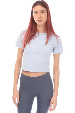 HUGO BOSS Dames/Dames Delanor Slim Crop T-shirt