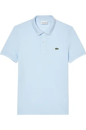 Lacoste Heren L.12.12 Pique Slim Poloshirt (Lichtblauw)