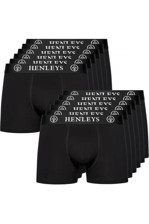 Henleys Heren McBlacken Boxershorts (Set van 12)