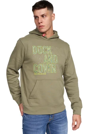 Duck and Cover Heren Pecklar Hoodie