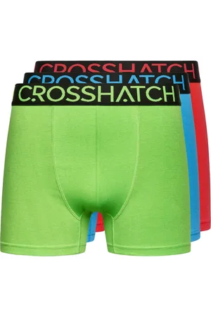 Duck and Cover Heren Highlighter Boxer Shorts (Pack of 3) ( /rood)