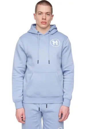 Henleys Heren Metafone Hoodie (Staalblauw)