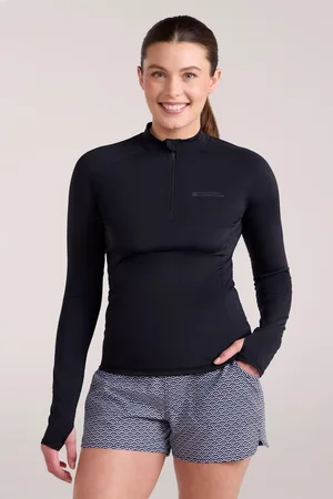 Mountain Warehouse Dames/Dames Helston Rash Guard met lange mouwen