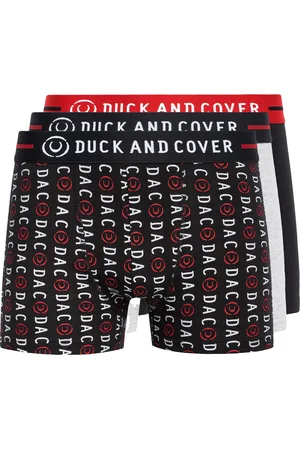 Duck and Cover Heren Stamper Boxershort (Pack of 3)