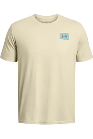 Under Armour Heren T-shirt met blokjeslogo