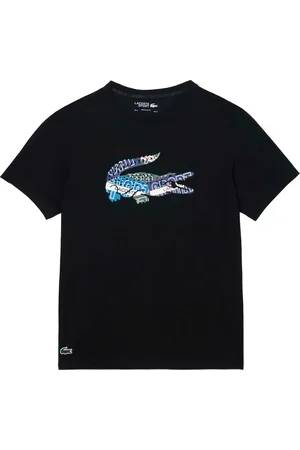 Lacoste Uniseks Katoenen Jersey Sport T-shirt voor volwassenen