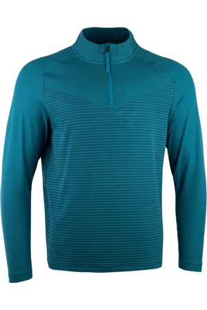 Nike Heren Vapor Half Zip Top (Helder sparrenblauw/bsidiaanblauw/zwart)