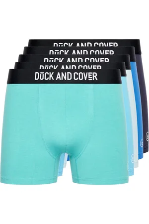 Duck and Cover Heren Chiller Boxershorts (Set van 5) (Veelkleurig)