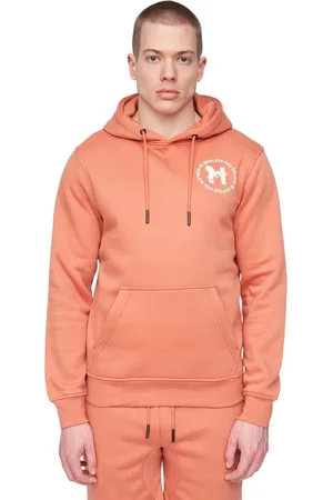 Henleys Heren Metafone Hoodie (Baksteen )