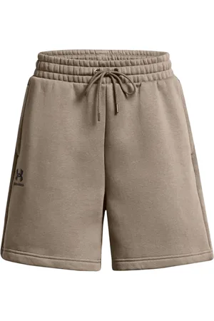 Under Armour Dames/Dames Fleece Logo Boyfriend Shorts