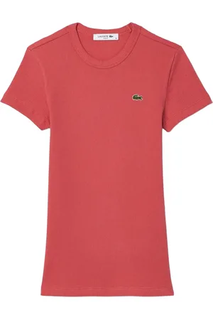 Lacoste Dames/Dames Geribd Slank T-shirt